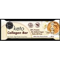  Youthful Living Keto Collagen Bar - White Chocolate Peanut Butter